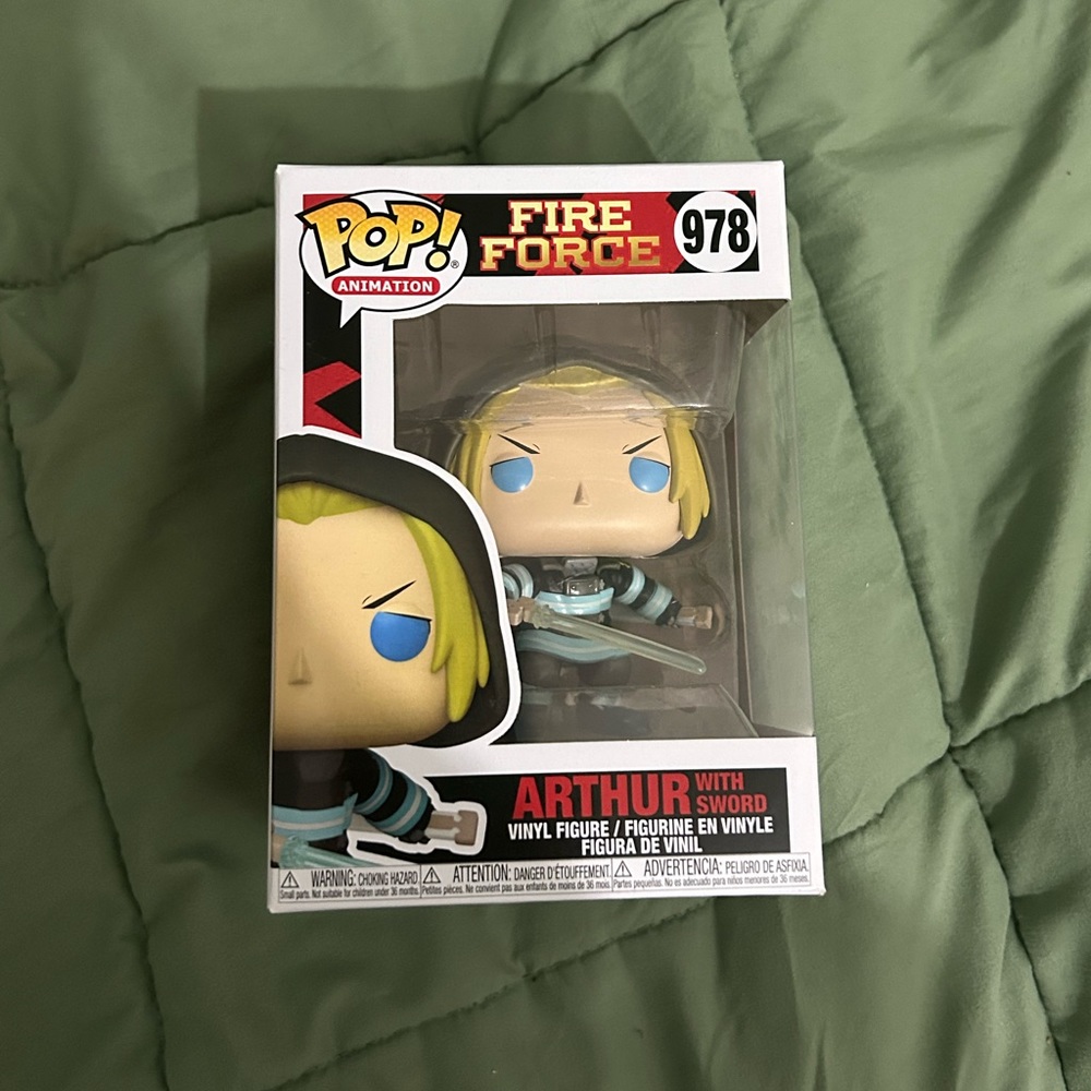 Arthur (with sword) - Fire Force Funko Pop